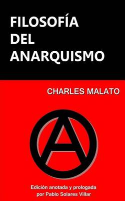 Book cover for Filosofia del anarquismo