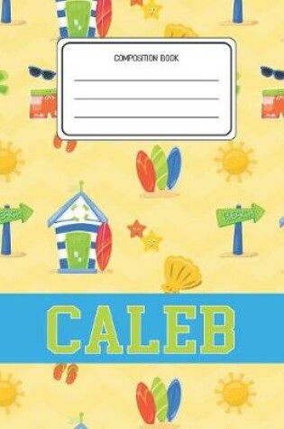 Cover of Composition Book Caleb