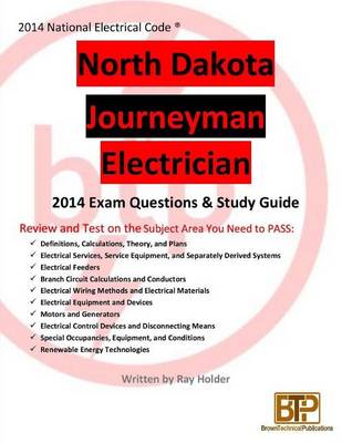 Book cover for North Dakota 2014 Journeyman Electrician Study Guide