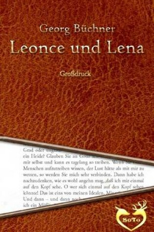 Cover of Leonce und Lena - Grossdruck