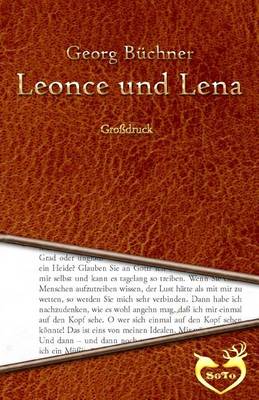 Book cover for Leonce und Lena - Grossdruck