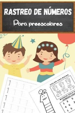 Cover of Libro de trazado de n�meros para preescolares