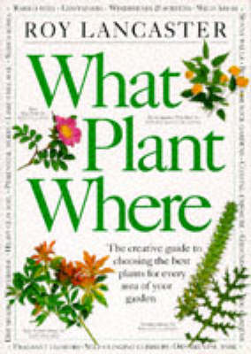 Book cover for What Plant Where