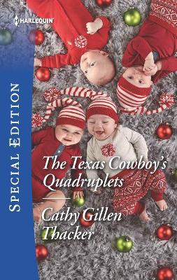 Book cover for The Texas Cowboy's Quadruplets