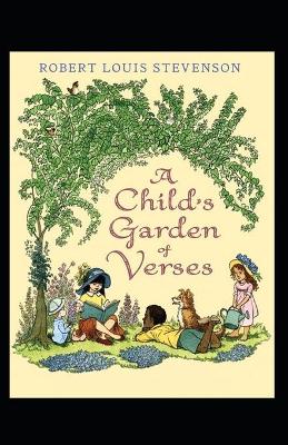 Book cover for A Child's Garden of Verses by Robert Louis Stevenson Illustrated Edition