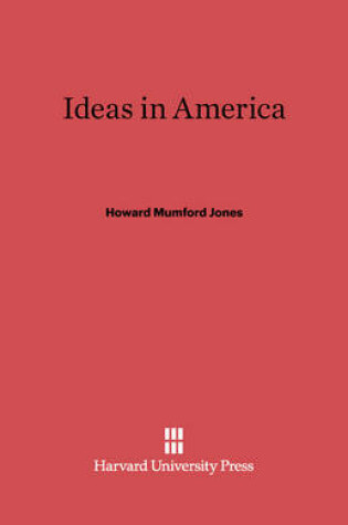 Cover of Ideas in America