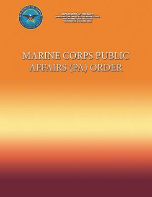 Book cover for Marine Corps Public Affairs (PA) Order