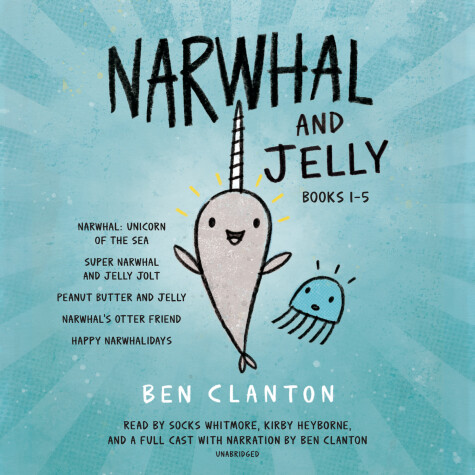 Book cover for Narwhal and Jelly Books 1-5