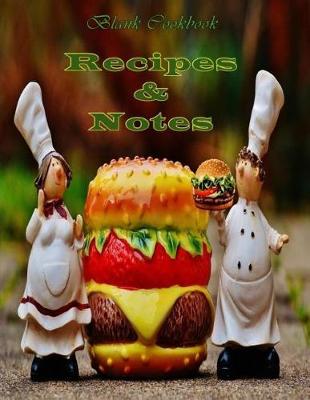 Cover of Blank Cookbook Recipes & Notes