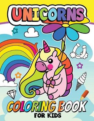 Book cover for Unicorn Coloring book for Kids