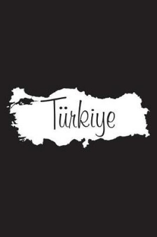 Cover of Turkiye - Black 101 - Lined Notebook with Margins - 6x9