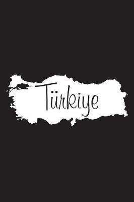 Book cover for Turkiye - Black 101 - Lined Notebook with Margins - 6x9
