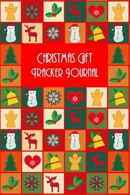 Book cover for Christmas Gift Tracker Journal