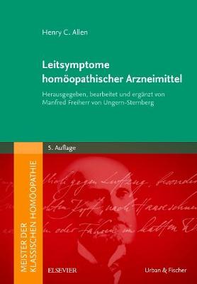 Book cover for Meister.Leitsymptome Homoeopathischer Arzneimittel