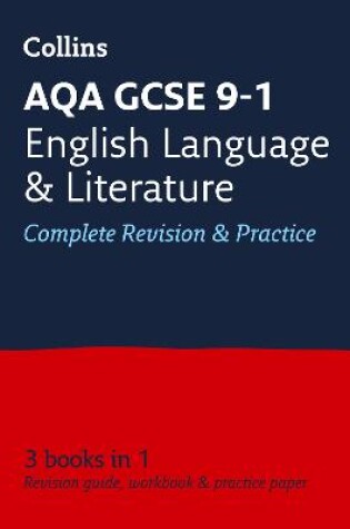 Cover of AQA GCSE 9-1 English Language and Literature All-in-One Complete Revision and Practice