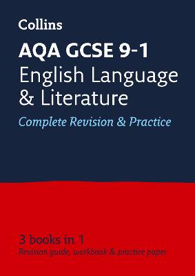 Book cover for AQA GCSE 9-1 English Language and Literature All-in-One Complete Revision and Practice