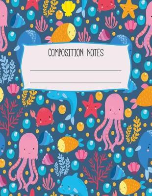 Book cover for Under the Sea College Lined Notebook