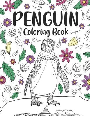 Book cover for Penguin Coloring Book