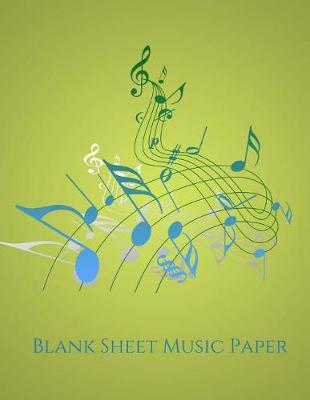 Book cover for Blank Sheet Music Paper