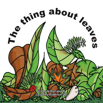 Book cover for Thing about leaves