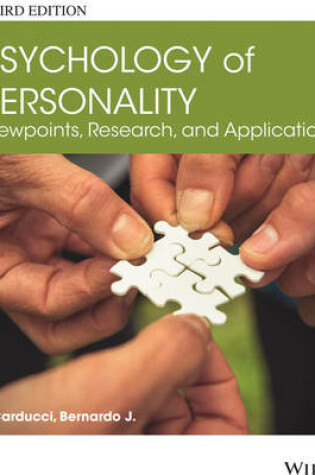 Cover of Psychology of Personality