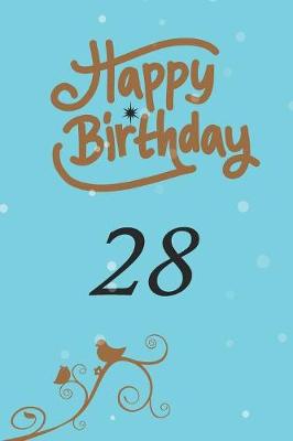 Book cover for Happy birthday 28
