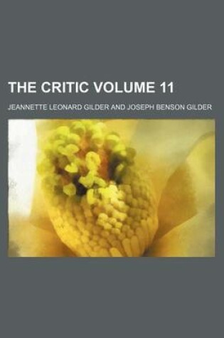 Cover of The Critic Volume 11