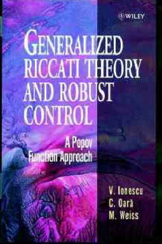 Cover of Generalised Riccati Theory