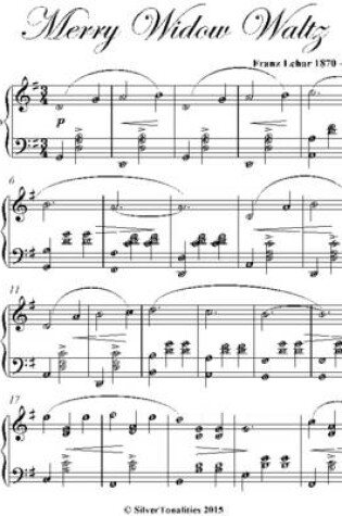 Cover of Merry Widow Waltz Easy Intermediate Piano Sheet Music