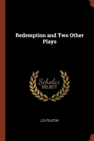Cover of Redemption and Two Other Plays