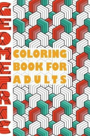 Cover of Geometric Coloring Book For Adults