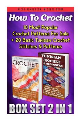 Book cover for How to Crochet Box Set 2 in 1