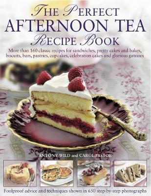 Book cover for The Perfect Afternoon Tea Recipe Book