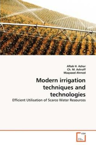 Cover of Modern irrigation techniques and technologies