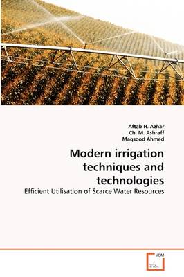 Book cover for Modern irrigation techniques and technologies