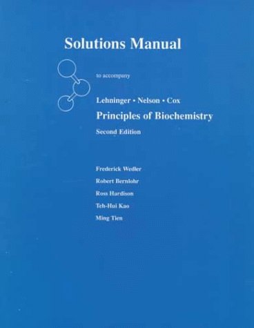 Book cover for Principles of Biochemistry