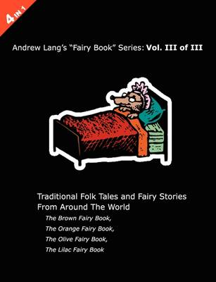 Book cover for Andrew Lang's Brown, Orange, Olive and Lilac Fairy Books