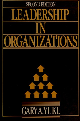 Cover of Leadership in Organizations