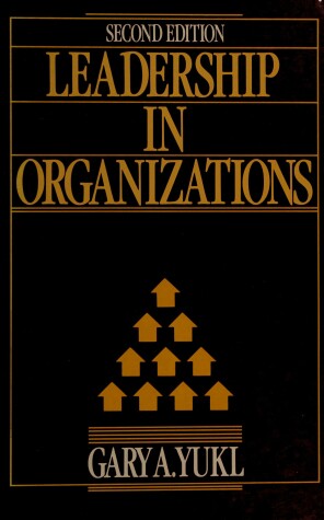 Book cover for Leadership in Organizations