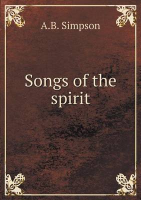Book cover for Songs of the spirit