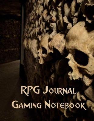 Book cover for RPG Journal Gaming Notebook