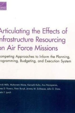 Cover of Articulating the Effects of Infrastructure Resourcing on Air Force Missions