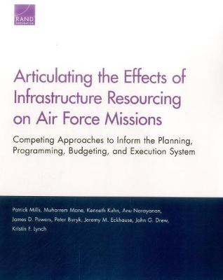 Book cover for Articulating the Effects of Infrastructure Resourcing on Air Force Missions