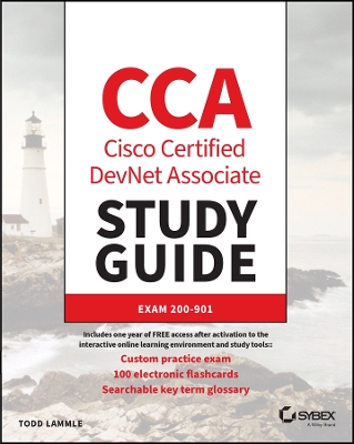 Book cover for CCA Cisco Certified Associate DevNet Study Guide