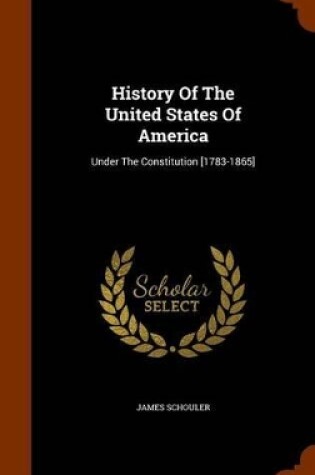 Cover of History of the United States of America