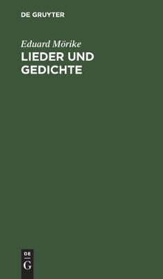 Book cover for Lieder und Gedichte