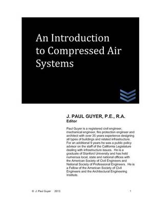 Book cover for An Introduction to Compressed Air Systems