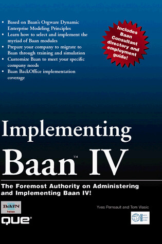 Cover of Using BAAN IV Special Edition