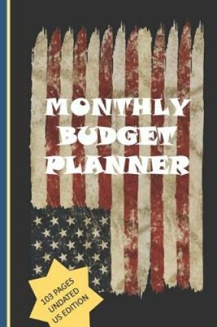 Cover of Monthly Budget Planner 103 pages us edition