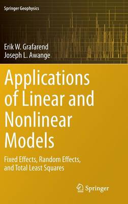 Book cover for Applications of Linear and Nonlinear Models